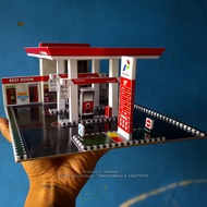 DIORAMA DIECAST - MINIATUR SPBU PERTAMINA