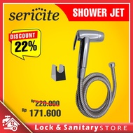Jet Shower SERICITE chrome silver minimalist Jet Spray WC Spray