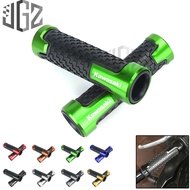 For KAWASAKI Motorcycle Aluminum Grip Rubber Gel Hand Grips Handlebar NINJA 250 300 400 ER4N ER6N Z9