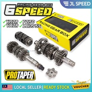 PROTAPER RACING GEAR BOX SET 6 SPEED Y15 Y15ZR V1 V2 / LC135 5S / Y16 Y16ZR / FZ150 MODIFY 5 SPEED T