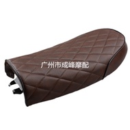 Aksesori Motosikal CB Yamaha SR Modified Caterpillar Kusyen Tempat Duduk Belakang Beg Tempat Duduk B