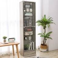 【微慢】MIT多功能玻璃展示收納櫃 櫃子 書櫃 公仔櫃 玻璃櫃