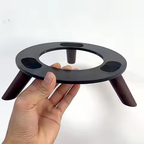 For Harman Kardon Solid Wood Base Thickened Nonslip Solid Wood Desktop Shock-absorbing Audio Stand F