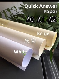 Daling Paper A2 Drawing Landscape Full Size A0 White Yellow Color Fast Question Paper 70g 80g 100g 1
