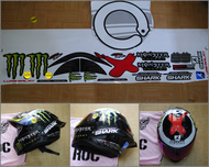 Tem Shark Lozenro dán mũ Fullface