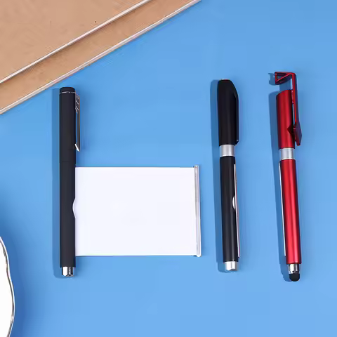 Stealthy Retractable Pen with Invisible Ink, Ideal for Exams and Clandestine Notes, Paired with Roll