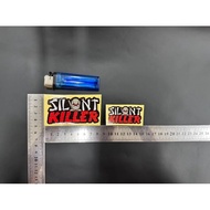 Silent Killer Sticker Reflective/Printing(Big/Small)