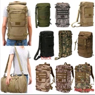 50L Tactical Backpack Military Backpack 900D Nylon Waterproof Army Rucksack Outdoor Sports Camping H