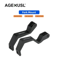 AGEKUSL Bike Lamps Light Bracket Holder Go Pro Mount Aluminum Alloy Out-front Light Stand Use For Brompton Folding Bicycle