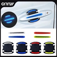 Car door handle sticker, 3D carbon fiber, 8 uses, anti-scratch sticker, safe reflective rays for car