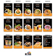 Wall decoration Cafe Poster home decoration dining Cafe Gaul Cafe Menu Cafe Display 20x30