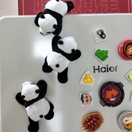 New Panda Magnet Plush Refrigerator Cute Doll Souvenir Magnetic Creative Souvenir Chengdu Gift Base 
