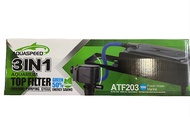 AQUASPEED 3 IN 1 Top Filter for Aquarium Filtration System