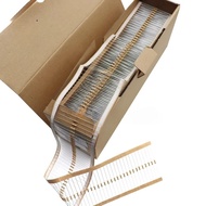 5000pcs 1/4W Carbon Film Resistor 5% 0.25W 0R - 22M 10 47 100 470 510 1K 3.3K 10K 22K 47K 100K 220K 