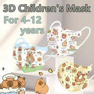 ⭐Ready Stock⭐0-12 Years 50PCS KF95 4PLY Protective Face Mask 3D Duckbill Mask Cartoon Breathable Mas