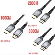 【不同長度】iNHome - HDMI 8K 4K 高速線/ 4K/ 8K/ HDTV電視/ 手提電腦/ PS5/ Switch/ 藍光機/ 高清/ 電視/ 高視覺/ 高品質 / 煲劇