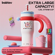 Bablov Tumbler 1250ml (42.5oz) | Vacuum Insulated Cup for Car & Travel | Seamless Ceramic Coating, E