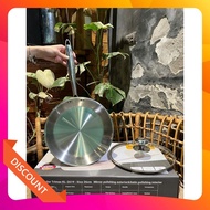 NO PAN NEEDED - Trimax stainless steel pan Non-stick stainless steel pan with nano cold heat technol