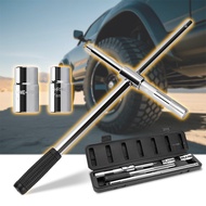 Wheel Socket Wrench Cross Spanner Set 17/19/21/23MM Multifunctional Car Tire Spoke Wheel Wrench