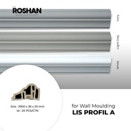 ROSHAN Wall Molding WPC Profile Trim a