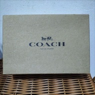 coach wallet empty box