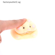 factoryoutlet2.sg Super Soft Cute Q-Bullet Simulated Hamster Fidget Toy Mini Squishy Toys Kawaii Stress Relief Squeeze Toy TPR Deion Toy Hot