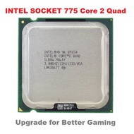 intel Core 2 quad Q9450/9650 775 Socket Cpu Processor Upgrade Better