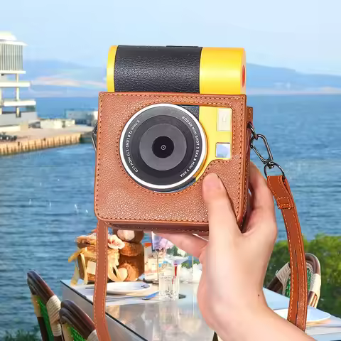 For Kodak Mini Shot 3 Era MS300 With Shoulder Strap Instant Camera Case Anti Scratch Shockproof Prot