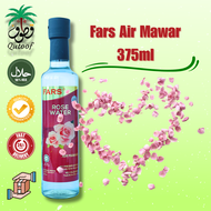 Air Mawar/Rose Water/375ML/Fars Rose Water/HIGH QUALITY/NATURAL TASTE/100% Original/Versatile/No pre