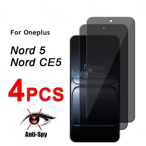 Privacy Screen Glass For OnePlus Nord 5 Glass Anti-Spy Protector Screen Film OnePlus Nord 5 Tempered