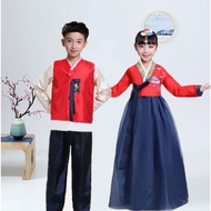 Hanbok Costume Fresh Ethnic Costume Boys Girls Ethnic Dance Costume Korean Ethnic Costume Women's Cl