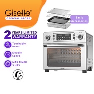 Giselle Manual 10-in-1 Air Fryer Oven 23L Toast/Bake/Broil/Roast/Dehydrate/rotisserie KEA0340