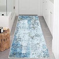 Hallway Runner Rug Non-Slip Carpet Runner for Hallways Kitchen Living Room No Shedding Washable Ligh