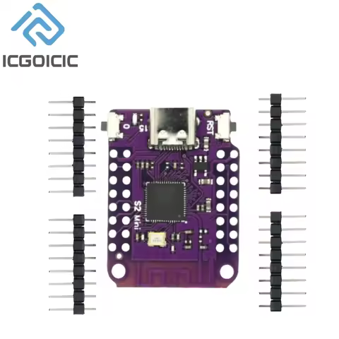 Mini V1.0.0 ESP32-S2 WiFi IoT Board ESP32-S2FN4R2 2MB Flash PSRAM Arduino MicroPython Compatible