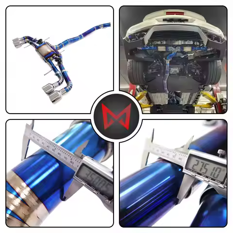 Catback for Nissan GTR R35 Performance Car Exhaust System With Valve Lossless installation high qual