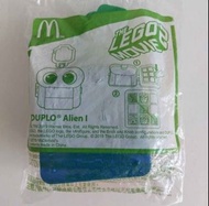 麥當勞開心樂園餐玩具
McDonald's ×
Warner Brothers & Lego 
Lego英雄傳 2
Duplo Alien I 得寶外星人
規格 : 14.3×8.7×4.2cm
掛飾