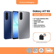 SAMSUNG Galaxy A17 5G (8GB RAM + 256GB ROM) | Samsung Malaysia Warranty