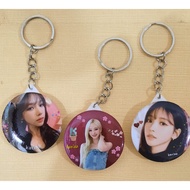 GANTUNGAN Freebies Kpop Round Keychain AESPA/ Freebies Kpop Keychain AESPA/ can be customized other 