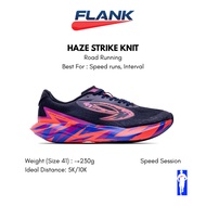 UNGU MERAH 910 Nineten Haze Strike Knit Black/Red Purple