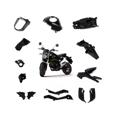 MSX125 2013-2016 PP Plastic Body Kit Inside Protect For Honda Grom125 MSX125 MSX125 SF 2013-2016