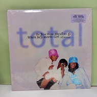 #AA215-44 < G > LP TERPAKAI [ TOTAL -  DO YOU THINK ABOUT US & WHEN BOY MEETS GIRL (REMIXES) ] USED 