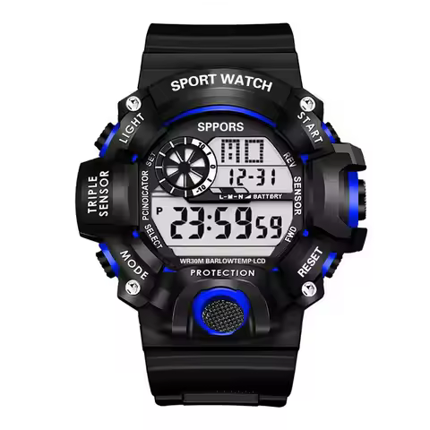 Mens LED Boys Watches Digital Watches Luminous Watches Sport Wrist Watch