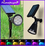 solar outdoor light waterproof solar garden lights wall lamp outdoor solar spotlight 7 Colors in 1 l