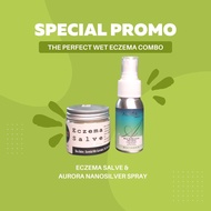 [Wet Eczema Combo] Eczema Salve and Aurora Nano-Silver Skin Spray
