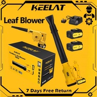 KEELAT KEAB002 Leaf Blower Cordless Air Blower Powerful Heavy Duty Blower Angin Snow Dust Sweeper Ga