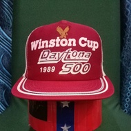 Unisex Cap. Vintage Winston Cup Daytona 500 USA Original. Topi USA Murah. Limited Item.  [Dead Stock]