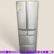 【台北二手家電】百豐悅 新北二手家電-二手 日立 1級變頻 501公升 五門冰箱 中古冰箱 五股二手家電 士林二手家電