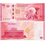 Genuine Brand New Syria 10 Pound Banknotes New Version Rose Asian Coins Collection Foreign Banknotes