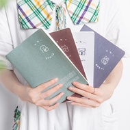 Cute patterned horizontal notebook