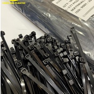 Plastic Drawstrings 30cm to 70cm - Ties in Many Large Sizes - 100 Threads / 1 Bag - PA66 Drawstrings